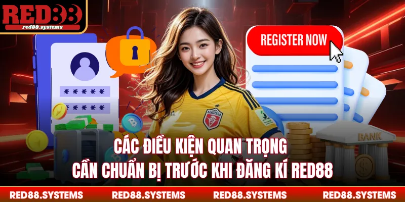 Các điều kiện quan trọng cần chuẩn bị trước khi đăng kí RED88