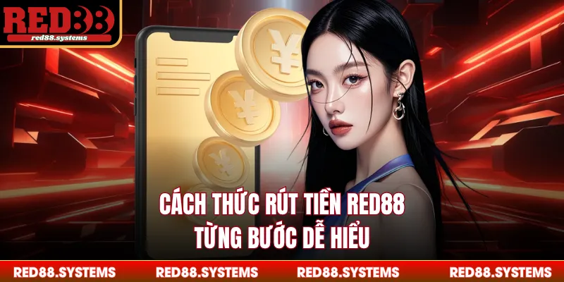 Cách thức rút tiền RED88 từng bước dễ hiểu