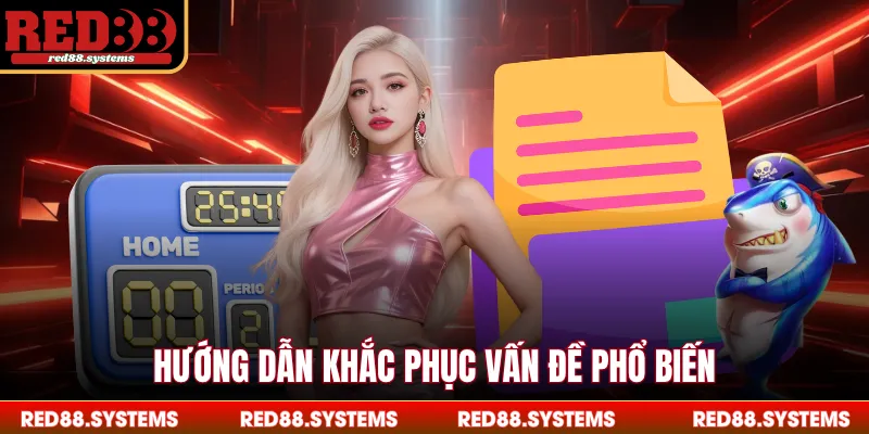 Hướng dẫn khắc phục vấn đề phổ biến